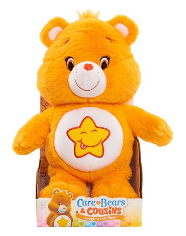 Care Bears Laugh-A-Lot Bear 10.5" Plush Soft Toy 