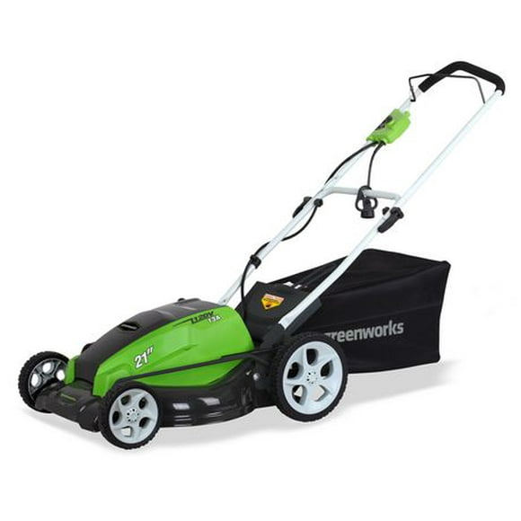 Greenworks 13A 21" 3in1 Corded Lawnmower, 13A 21" Corded Mower