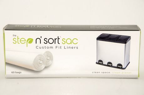UPC 894570001136 product image for The Step N' Sort Sac, Custom Fit Liners, 20 Litre Clear | upcitemdb.com