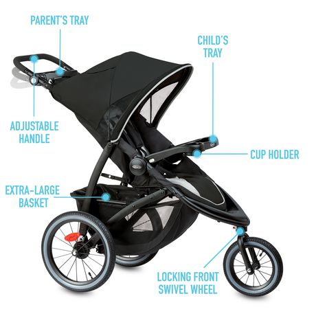 graco stroller with adjustable handle