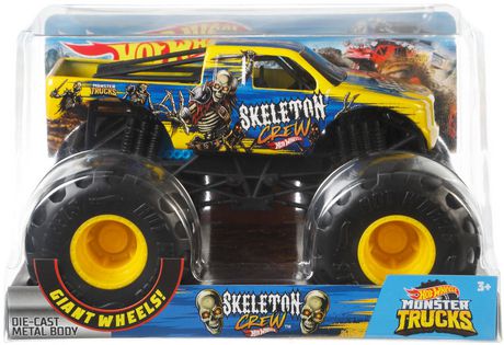 Hot Wheels Monster Trucks Skeleton Crew Vehicle | Walmart Canada