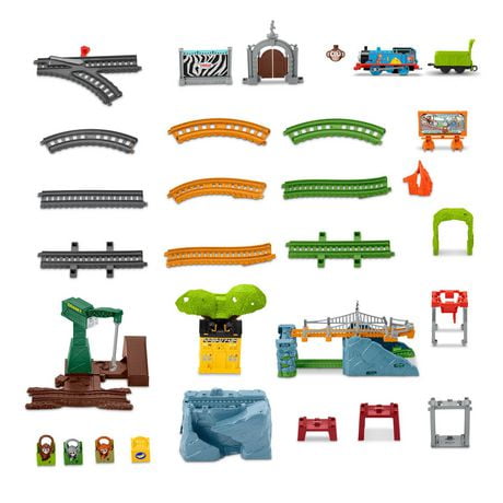 thomas and friends animal park monkey adventure set