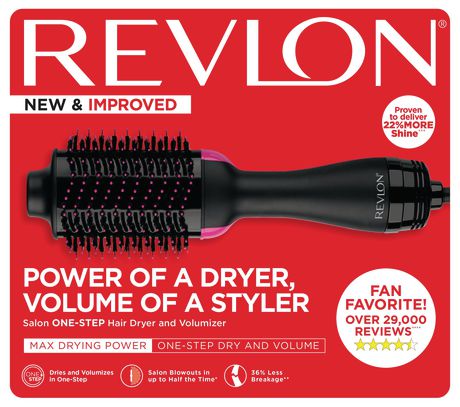 Revlon Salon One Step Hair Dryer And Volumizer Walmart Canada