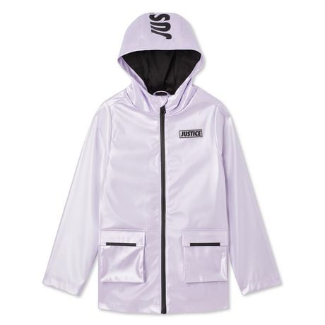 Justice Girls' Rain Jacket, Sizes XS-XL