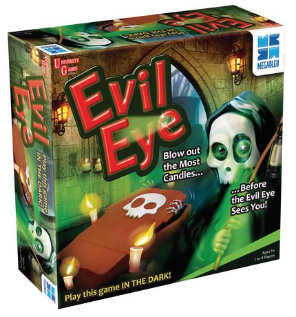 Evil Eye The Board Game Family Electronic Megableu Kid's Scary Board Game