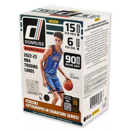 Boîte Blaster de Cartes à Collectionner de Basket-Ball Panini Donruss NBA 2022-23