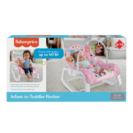 Siege Bercant Evolutif Animaux Roses De Fisher Price Siege Bercant Pour Bebe Walmart Canada