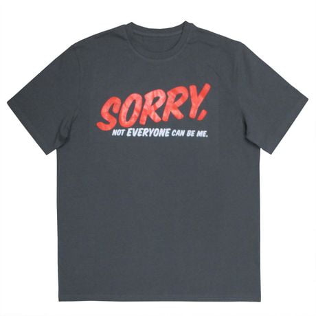 Sorry Men's short Sleeve Tee Shirt | Walmart Canada