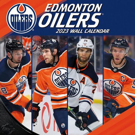 Edmonton Oilers | 2023 12x24 Inch Square Wall Calendar | Walmart Canada