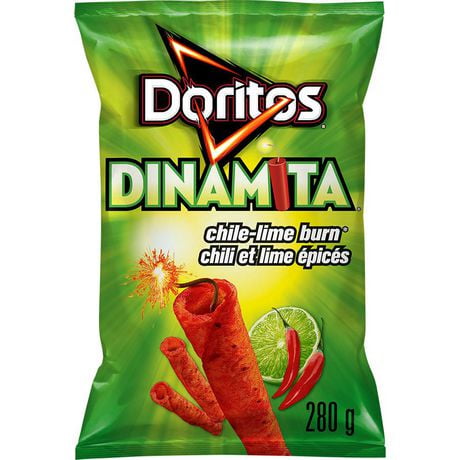 Doritos Dinamita Chile-Lime Burn Rolled Tortilla Chips | Walmart Canada