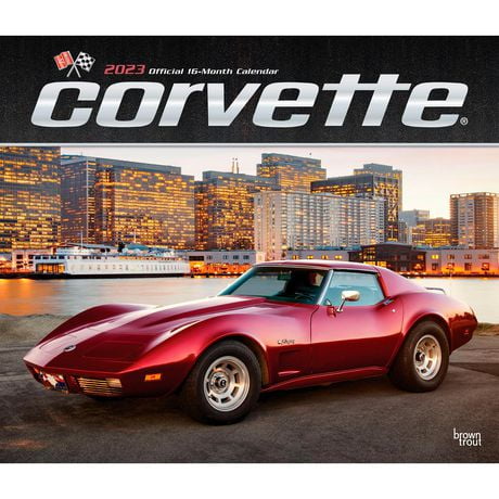 Corvette OFFICIAL | 2023 14x24 Inch Deluxe Wall Calendar - Walmart.ca