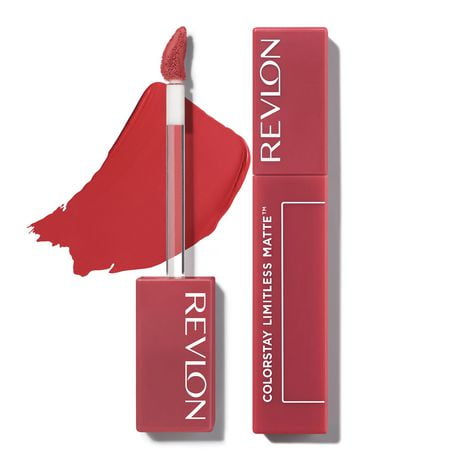 Revlon ColorStay Limitless Matte™ Liquid Lipstick, 0.17 fl.oz., 24HR Liquid Matte, 100% Vegan Formula
