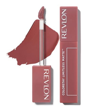 Revlon ColorStay Limitless Matte™ Liquid Lipstick, 0.17 fl.oz., 24HR Liquid Matte, 100% Vegan Formula