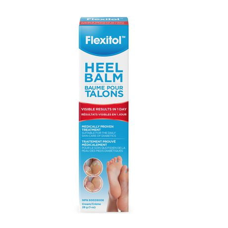 Flexitol NPN Heel Balm 28G, Treatment for rough and cracked feet.