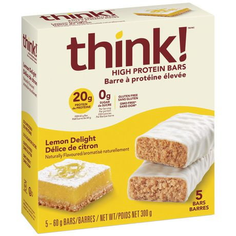 Think! High Protein bar Lemon Delight 5ct