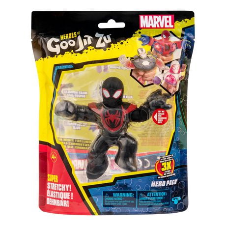 HEROES OF GOO JIT ZU MARVEL HERO PK MILES MORALES SPIDER-MAN | Walmart ...