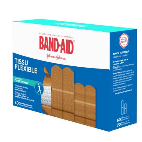 Band-Aid Fabric Bandages, Assorted | Walmart Canada