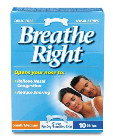 Breathe Right Nasal Strips Tan Large 30 strips | Walmart.ca