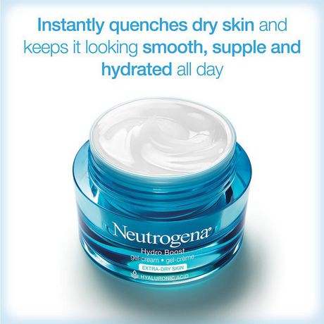 Neutrogena Hydro Boost Facial Gel Cream For Extra Dry Skin Hyaluronic Acid To Hydrate Skin