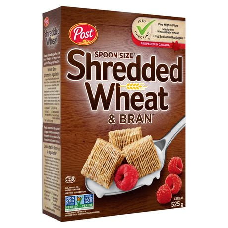 Post Spoon Size Shredded Wheat & Bran Cereal | Walmart Canada