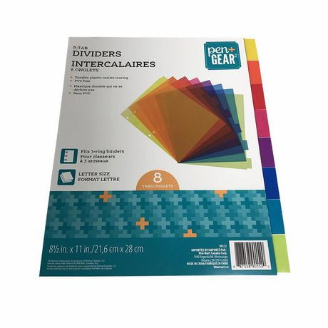 PEN+GEAR INTERCALAIRES 8 ONGLETS