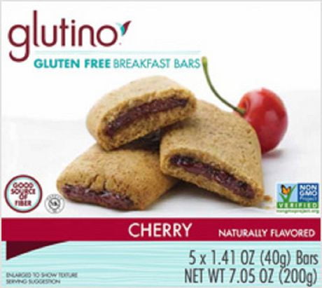 Glutino Gluten-Free Cherry Breakfast Bars | Walmart Canada
