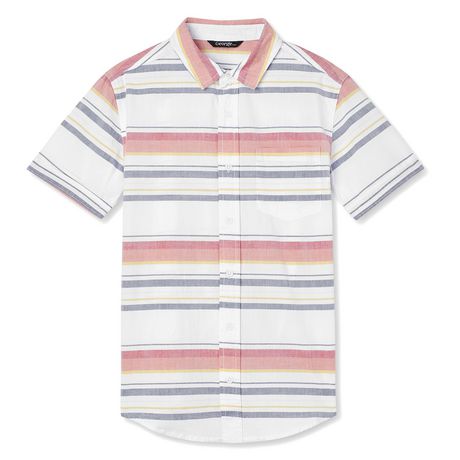 George Boys' Short Sleeve Woven Shirt | Walmart Canada