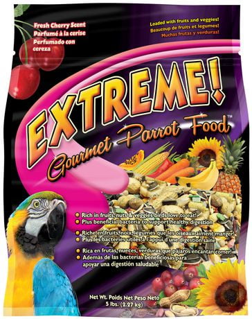 gourmet parrot food