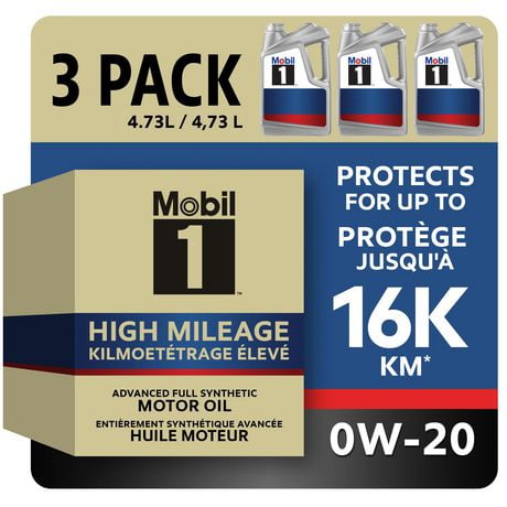 Mobil 1™ High Mileage 0W-20