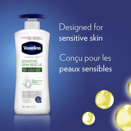 vaseline sensitive skin care
