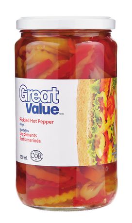 Great Value Hot Pepper Rings Walmart Canada