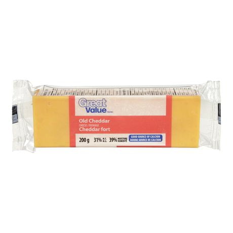 Great Value Old Cheddar Cheese | Walmart Canada