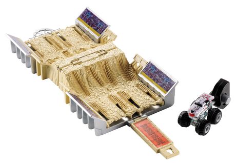 Hot Wheels - Monster Jam Mighty Minis Pocket Playset - Big Screen