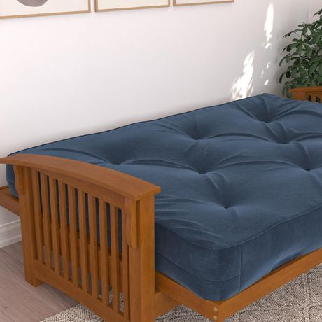 dhp 8 inch independently encased coil futon mattress