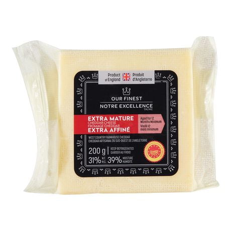 Fromage cheddar extra-affinée Notre Excellence 200 g