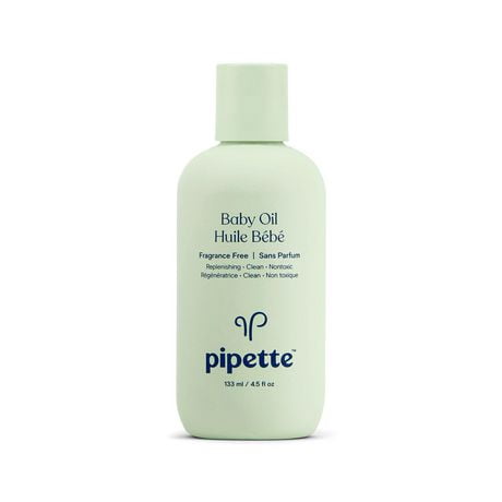 Pipette Baby Oil, Unscented (133 ml)