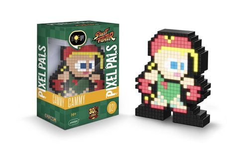 PDP PIXEL PALS Street Fighter Chun-Li - Capcom Light Up Display #011
