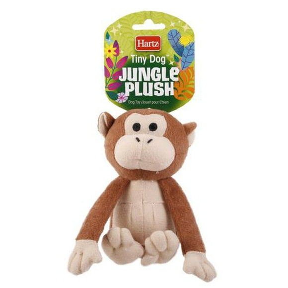 Hartz Jungle Plush Dog Toy, Jungle Plush - Assorted