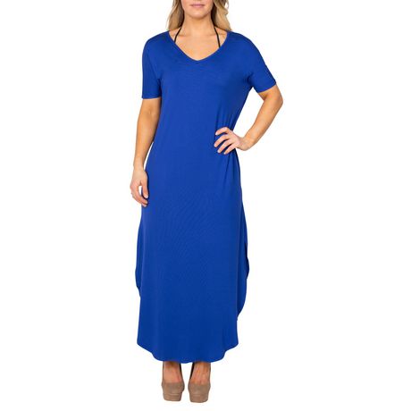 Jesse Ryan Women's Curved Hem Maxi Cover-Up | Walmart Canada