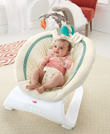 fisher price deluxe bouncer soothing savanna