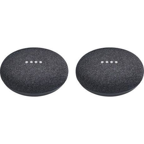 Google Home Mini Charcoal 2 Pack Walmart Canada
