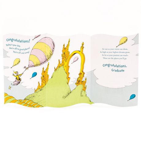 Hallmark Dr. Seuss Graduation Card (You're Off and Away) | Walmart Canada