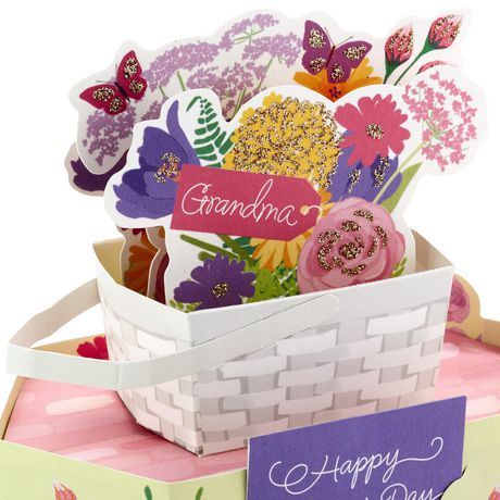 Hallmark Pop Up Mothers Day Card for Grandma (Displayable ...