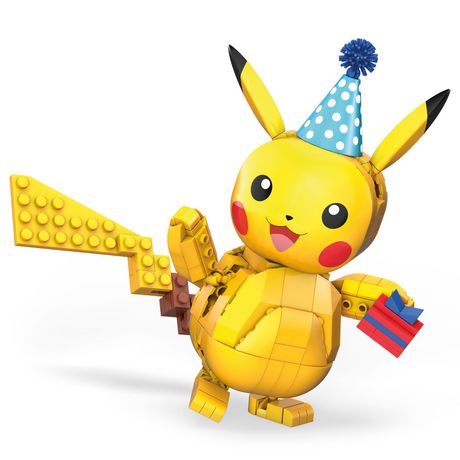 Mega Construx Construction Set Pokemon Pikachu Special 25e Anniversaire 280 Blocs Walmart Canada