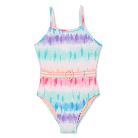 Girls tie sale dye bathing suit