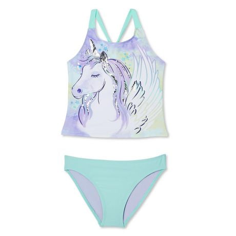 unicorn bathing suit size 8