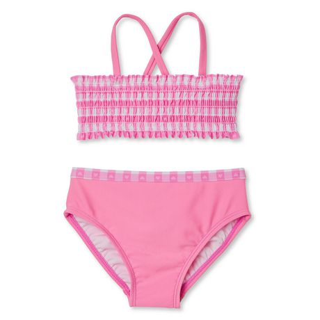 George Baby Girls' Gingham Fashion Two-Piece Swimsuit | Walmart Canada