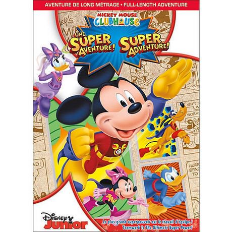 Mickey Mouse Clubhouse: Super Adventure (DVD + Action Pack Trading ...