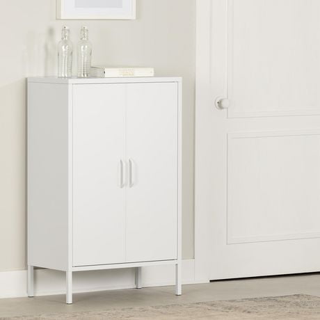 Metal 2-Door Storage Cabinet from the collection Eddison South Shore