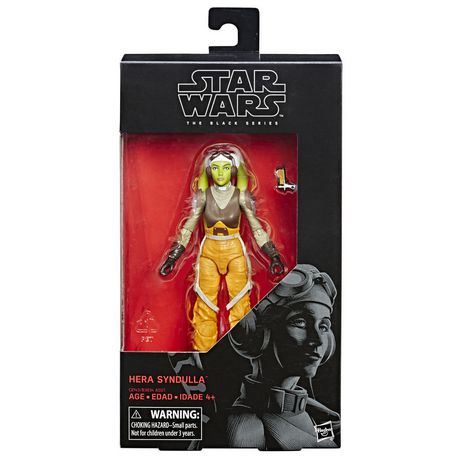 Kids Ages 4 and Up for sale online Star Wars The Black Series Hera Syndulla Toy 6-Inch-Scale Star Wars Rebels Collectible Action Figure